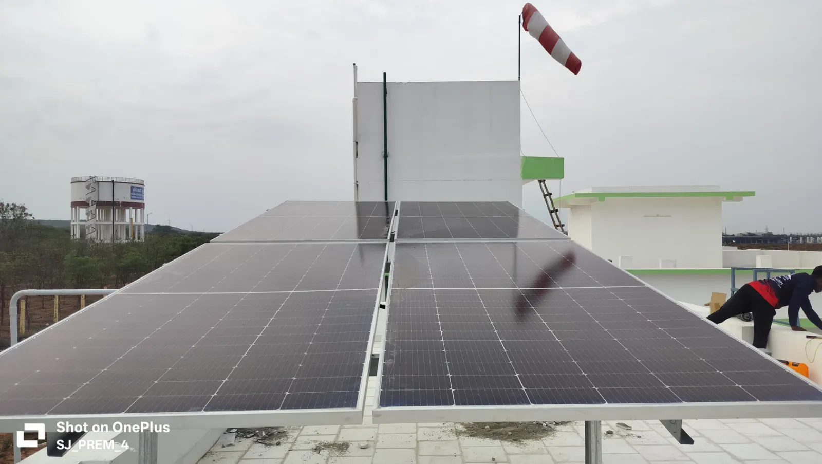 2 kW solar plant at 2 kW Off-Grid Rooftop — KRT Site in Tirunelveli