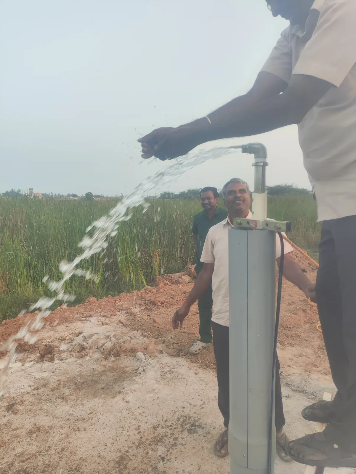 2 kW solar plant at 2 kW Solar Water Pump for Farm Irrigation in Trichy
